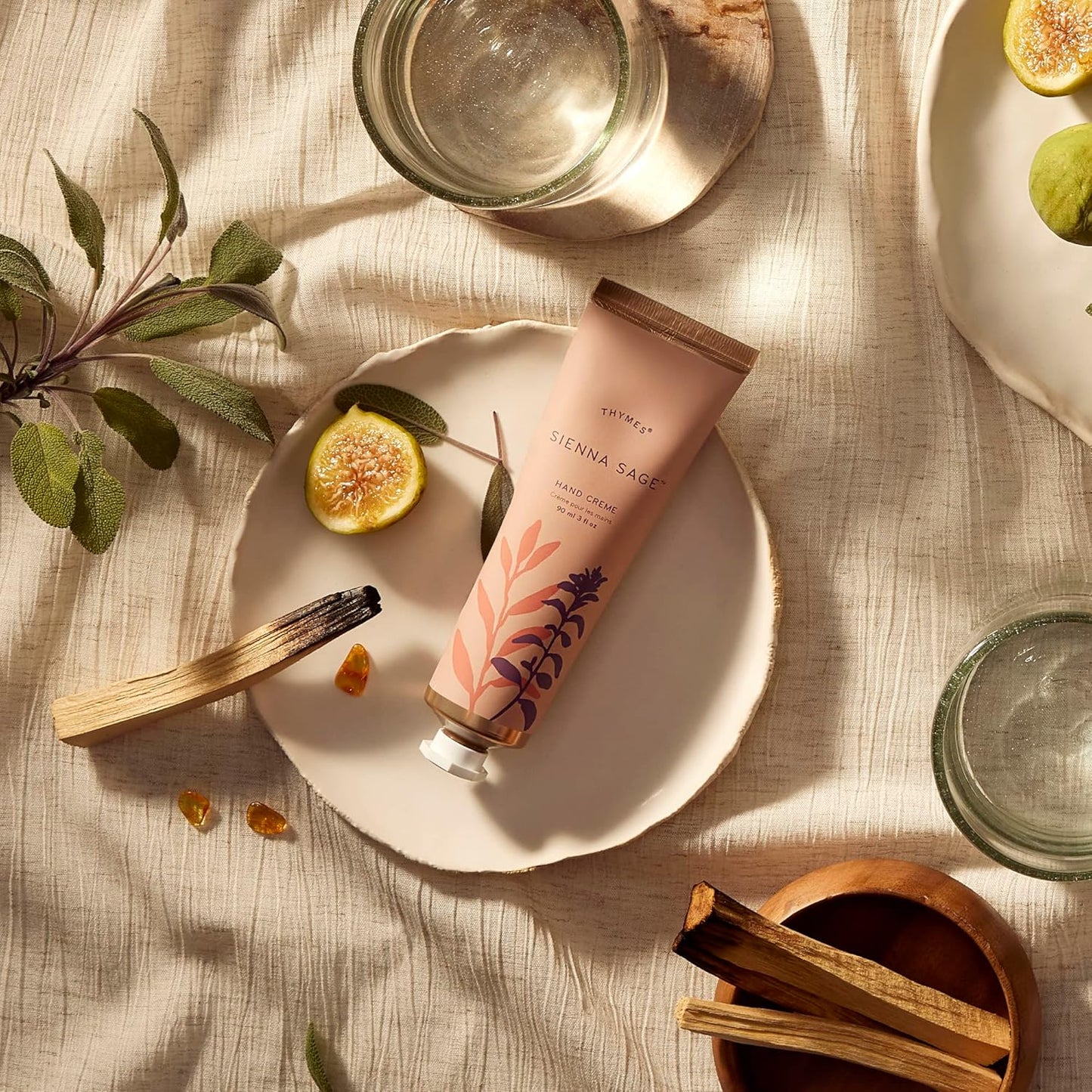 Thymes Sienna Sage Hand Cream - Hand and Body Cream (3.0 fl oz)