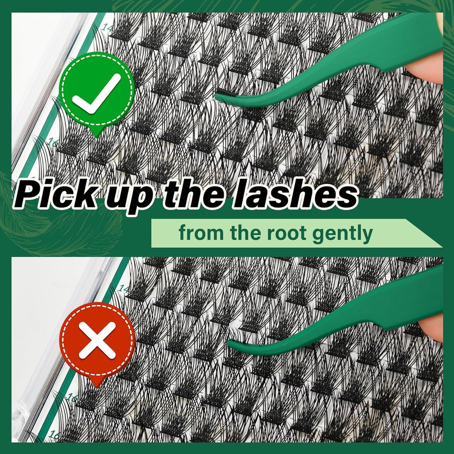 Lash Clusters 144pcs Individual Lashes D Curl 18mm Eyelash Clusters KEYYOU Air Touch Cluster Lashes Super Lightweight Soft Wispy Comfortable Easy DIY at Home(Air01-D-18mm)