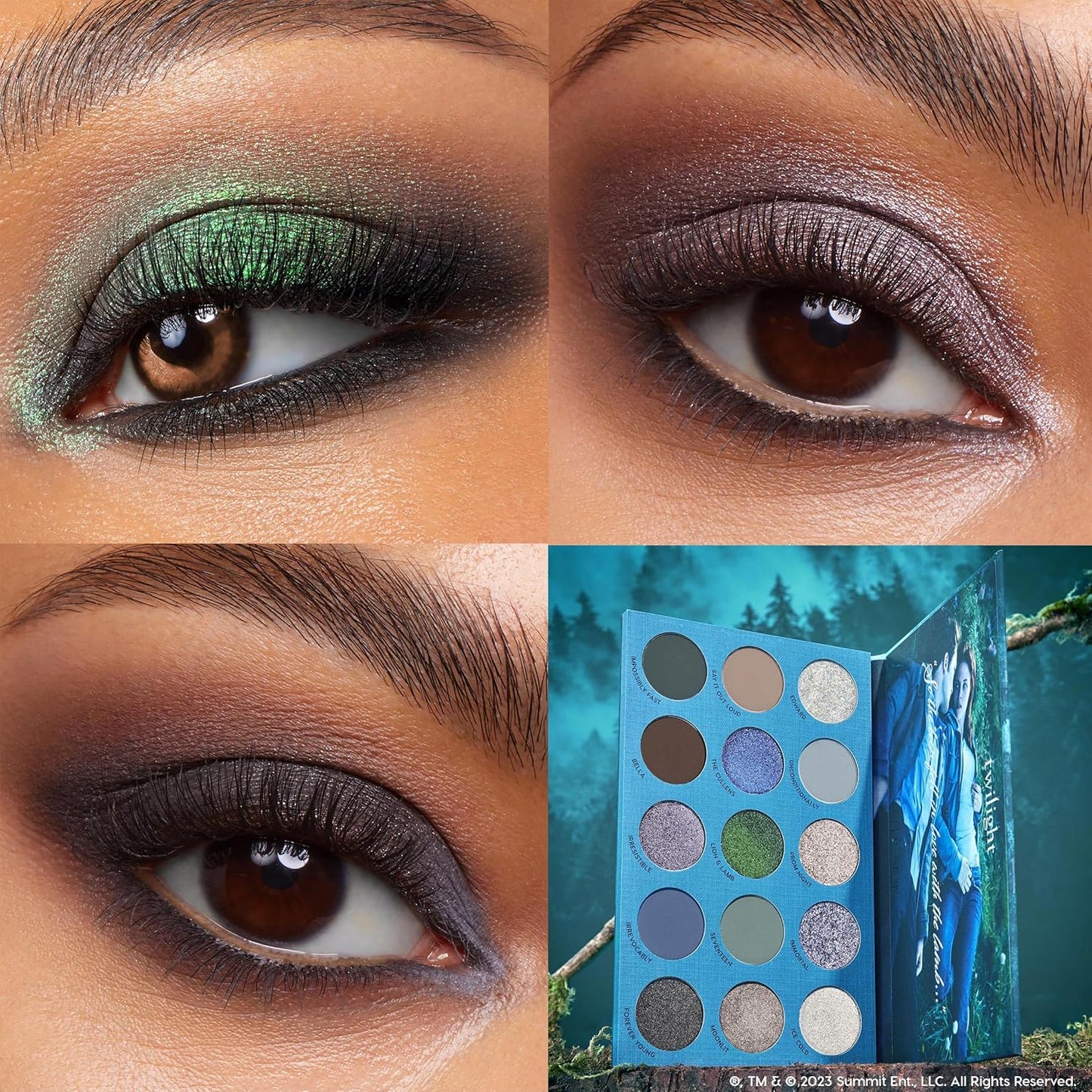 ColourPop Twilight Eyeshadow Palette - Limited Edition Palette with Metallic and Matte Finishes - High-Pigment Eye Makeup with a Long-Wearing Formula (0.3 oz)