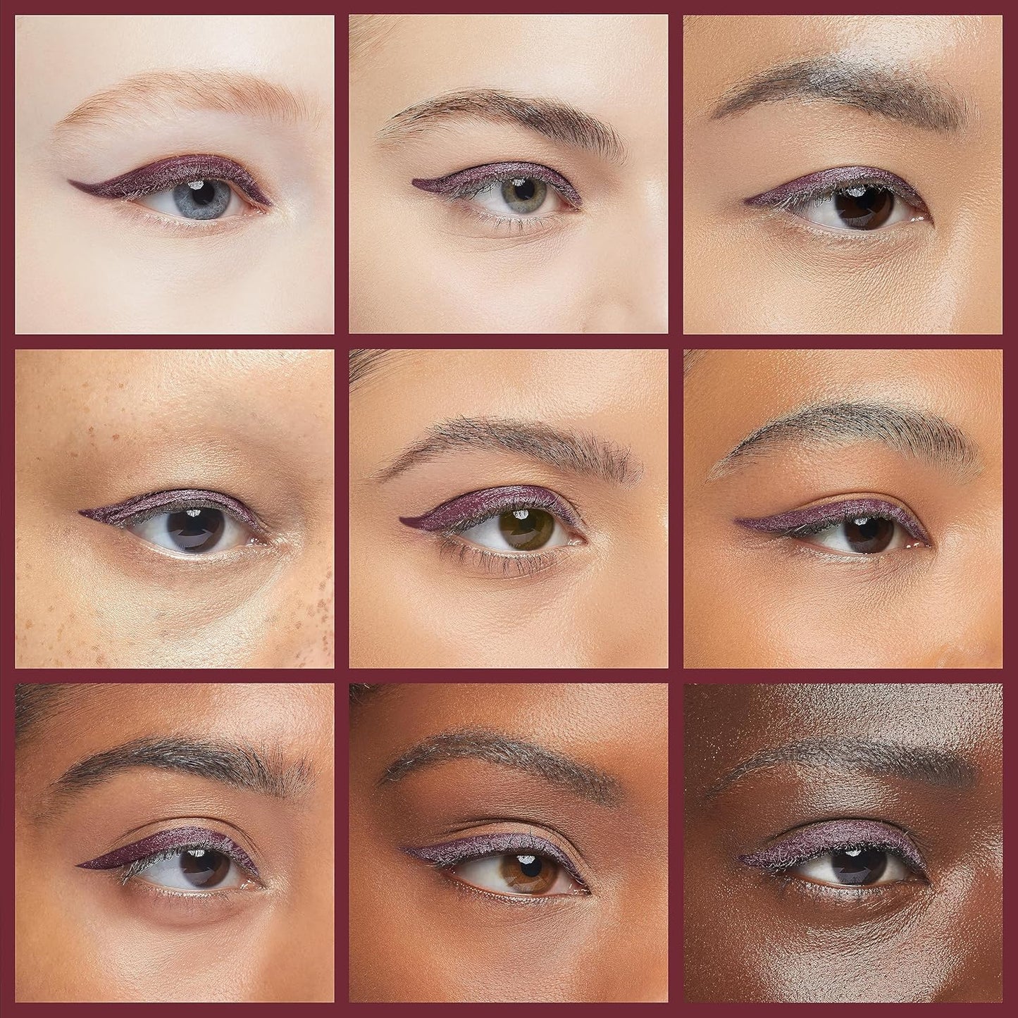 Julep When Pencil Met Gel Sharpenable Multi-Use Longwear Eyeliner Pencil - Fig Shimmer - Transfer-Proof - High Performance Liner